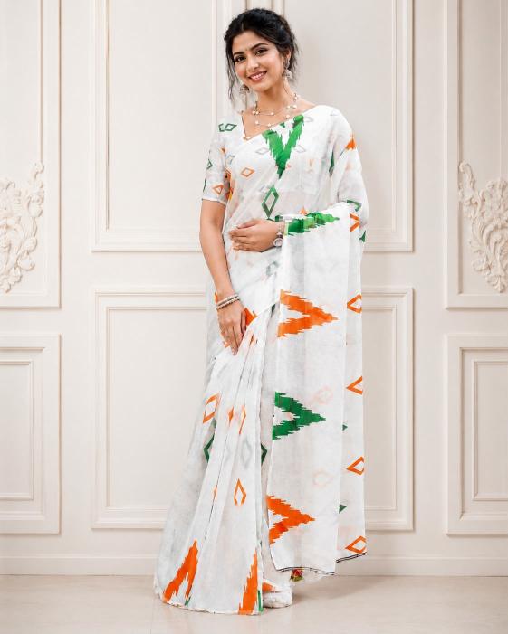 Vastrangan digital print wedding designer surat saree market